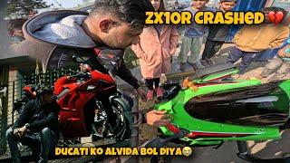 Ride Pe ZX10R Crash Ho Gaya Apni Ducati Ko Alvida Bol Diya