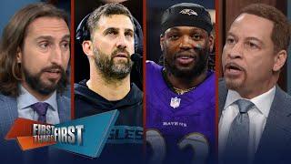 How dangerous are the Ravens, is Nick Sirianni yelling at fans a big deal? | FIRST THINGS FIRST