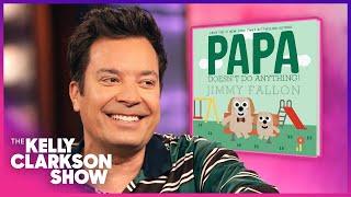 Jimmy Fallon & Kelly Compete in "Just Name A Famous Papa"