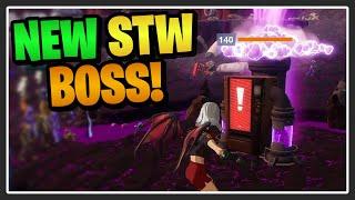 VENDING MACHINE BOSS FIGHT IN FORTNITE SAVE THE WORLD