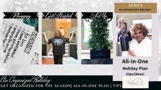 Jumpstart Your Holiday Organization In October! All-in-one Plan, Seasonal Tips & Ideas | Watch Now!