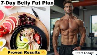 Burn Belly Fat in 7 Days: Diet + Exercise Guide!