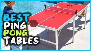 Top 5 Best Ping Pong Tables Review for Home/Office/Outdoor [2023] -Midsize Foldable Ping Pong Tables