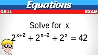 9e) Exponential equations gr 11