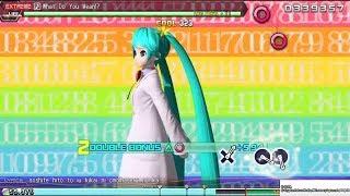 What Do You Mean?! 8  - Extreme Perfect - Hatsune Miku: Project Diva Future Tone