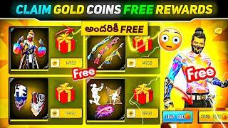 BUY ALL ITEMS WITH GOLD || GET GOLD COINS EVENT FREE REWARDS FREE FIRE