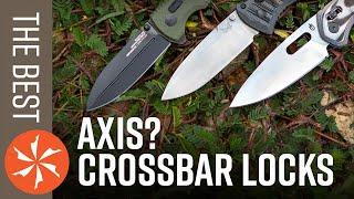 AXIS Lock Alternatives: The Crossbar Lock. Best Knife Lock Ever?