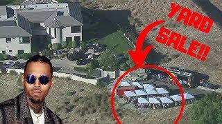 SPENDING $10,000 AT CHRIS BROWNS YARD SALE!!