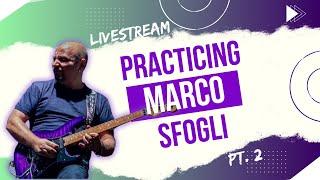 ️‍️ Pt. 2, Practicing "Sunset Lights" by Marco Sfogli | LIVE