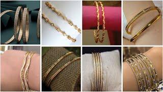 Beautiful gold bangles for women // bangles designs