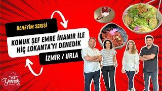 Şef Mert Karakuş ve Şef Emre İnanır ile Hiç Lokanta Deneyimi // #urla #restoran #hiç