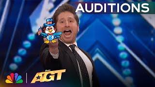 Chris Wilson Brings The MOST Epic Magic EVER! | Auditions | AGT 2024