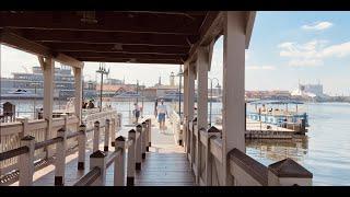 Complete Water Taxi Ride From Disney Springs To Port Orleans Riverside… on a GORGEOUS day!