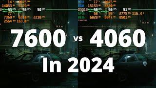 RX 7600 vs RTX 4060 in 2024- The Ultimate Comparison!!!