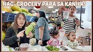 NAG-GROCERY PARA SA KANILA! HINDI NA PWEDE LUMABAS SI ATE/ RichZigzVlogs