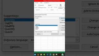 Shortcut Key for spelling checks | Learn EXCEL with Tayyab Saleem #account #excel #learning