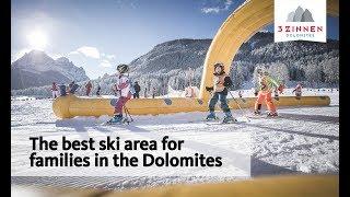 The best ski area for families in the Dolomites