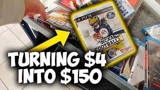 Turning $4 into $150 | $20 Game Collection Ep 2