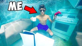 I FILLED UP MY HOUSE WITH WATER! (BAD IDEA)