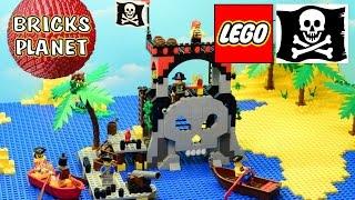 LEGO Pirates Skull Island 6279 - Stop Motion Review 1995