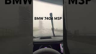 BMW 740d 장마주행 #shorts #740dmsp #7시리즈 #신형740d #bmw740d