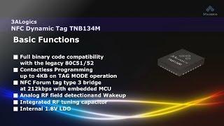 3ALogics NFC Dynamic Tag IC TNB134M