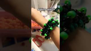 IKEA ALIEN CUFF!! #alien #kandi #alt #scene #scenecore #bracelet #beads #plur #rave #ikea