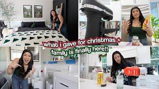 WHAT I GAVE FOR CHRISTMAS + Family Is Finally Here!! Vlogmas Day 23