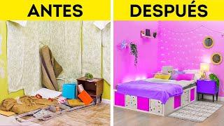 RENOVACIÓN EXTREMA DE UNA HABITACIÓN || TRUCOS GENIALES PARA DECORAR EL HOGAR