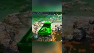 Dangerous Cargo Pickup over Mountain River ~ beamng drive davidinark passive safety dytastic