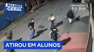 Reportagem do Dia: Homem se incomoda com bagunça e atira em alunos que saiam da aula na Grande SP