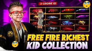 ₹2 Crore Collection  Free Fire Richest Kid ID