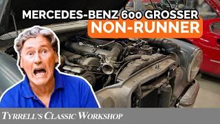 Mercedes-Benz 600 Grosser W100: A Re-Commissioning Journey Begins | Tyrrell's Classic Workshop