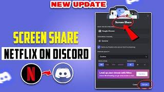 How to screen share Netflix on discord 2024 [ New Update ]