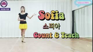 Sofia Linedance (소피아 라인댄스)  스텝설명 Count & Teach