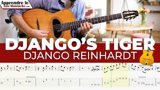 Django's Tiger version Django Reinhardt - Solo et tablature (Gyspy jazz free tab)