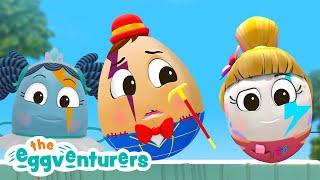 Humpty Dumpty Song - The Eggventurers & Alphabet Rockers | Kids Nursery Rhymes by GoldieBlox