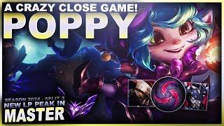 A CLOSE GAME WHERE BOTH TEAMS CAN WIN!?! POPPY POWER! | League of Legends