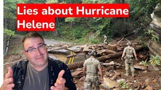 Lies about Hurricane Helene