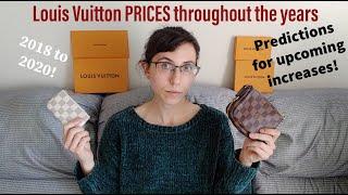 Louis Vuitton PRICE INCREASES. How much $$ did your LV USE TO COST ? (+ future price predictions!)