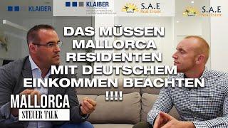 MALLORCA STEUER TALK-RESIDENT AUF MALLORCA MIT DEUTSCHEM EINKOMMEN