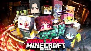 100 Players Simulate DEMON SLAYER in MINECRAFT! (THE MOVIE)