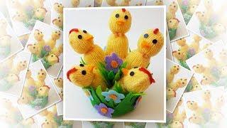 Easter chicks from gloves: craft tutorial | Пасхальный декор – цыплята из перчаток своими руками