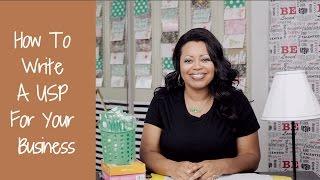 How To Write A USP For Your Business | Unique Selling Proposition Video