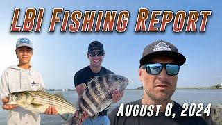 LBI Fishing Report: Early August Fishing The Jersey Shore For Striped Bass, Fluke, Tog & More