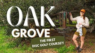 A BLIND round at the first ever disc golf course 🫣 Oak Grove F9 Only - Where Jo Throws