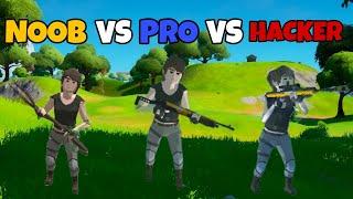 NOOB vs PRO vs HACKER | Build Now GG