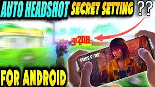 FreeFire Auto Headshot Setting-Deserteagle headshot trick-Best sensitivity setting for headshot2021