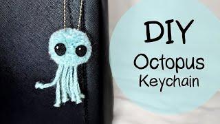 DIY OCTOPUS Keychain | Quick & Easy Pom-Pom DIY 