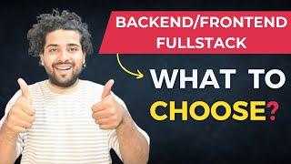 Difference Between Backend Frontend and Fullstack Development | Tarun Khandagare